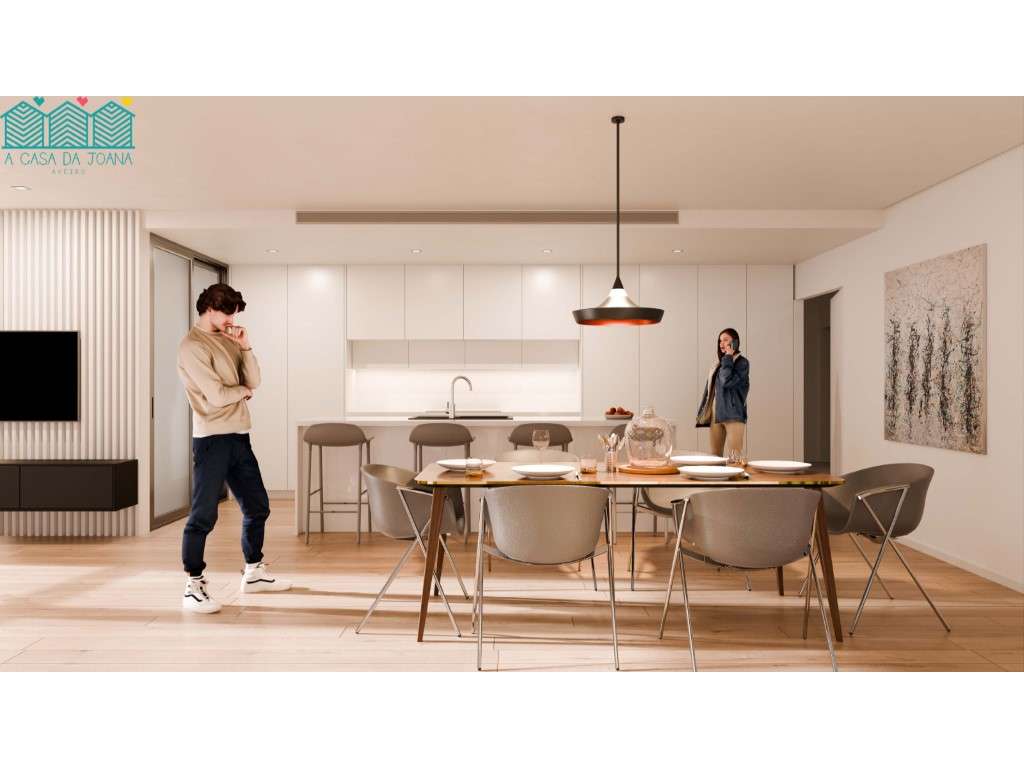 Apartamento T2 com Lugar de Garagem em São Bernardo - Grande imagem: 3/15