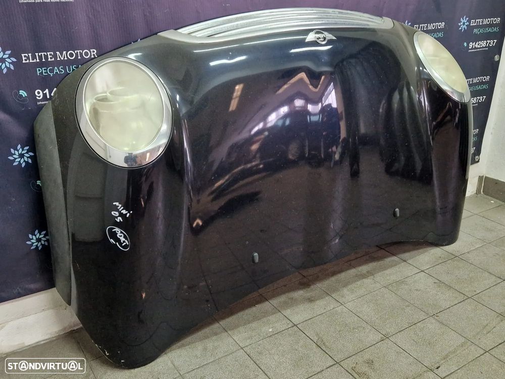 Frente completa usada MINI ONE R53 R50 capot parachoques guardalamas fibra reforço oticas - 8