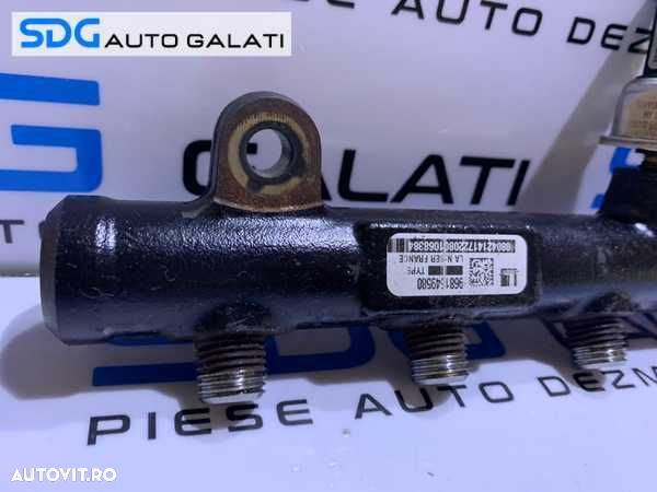 Rampa Presiune Injectoare cu Senzor Regulator Ford S-Max 2.0 TDCI 2006 - 2014 Cod 9681649580 9658227880  [S0166] - 4