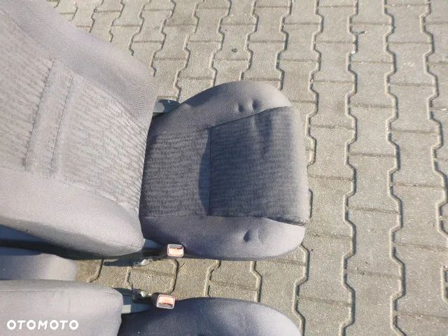 FOTEL FOTELE LEWY PRZÓD PRAWY PRZÓD + TYLNA KANAPA KOMPLET TOYOTA COROLLA E12 3D HB 01-07 - 6