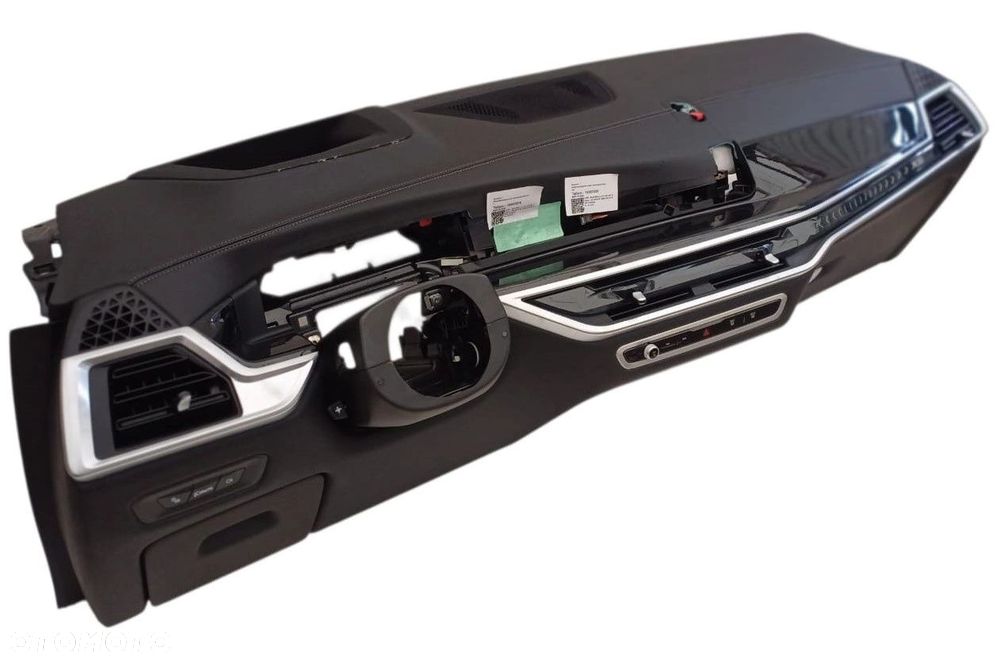 KOKPIT KONSOLA DESKA ROZDZIELCZA BMW Pełna Skóra HUD Head-Up IndividualV X6 G06 - 9