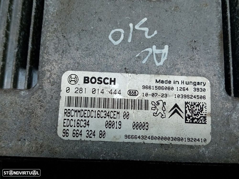 Centralina motor / ECU CITROËN Nemo Combi - 4