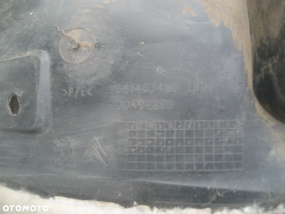 citroen berlingo III 08-12r nadkole przód lewe 9681403480 - 7