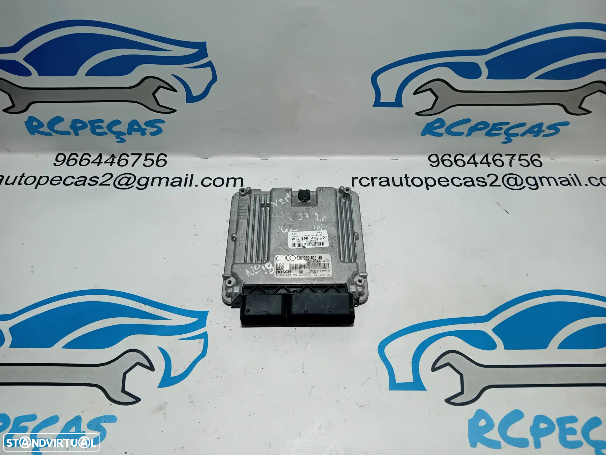 Centralina Bosch Original Audi 03G 906 016 JD / 0 281 012 654 - 2