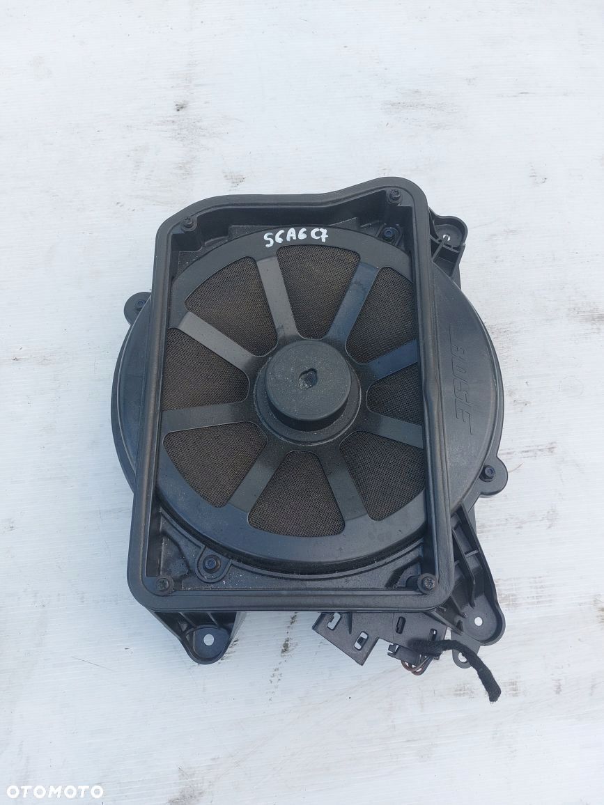 AUDI A6 C7 4G A7 10-18 GŁOŚNIK SUBWOOFER TYŁ TYLNY BOSE 4G5035709 ORYGINAŁ - 1