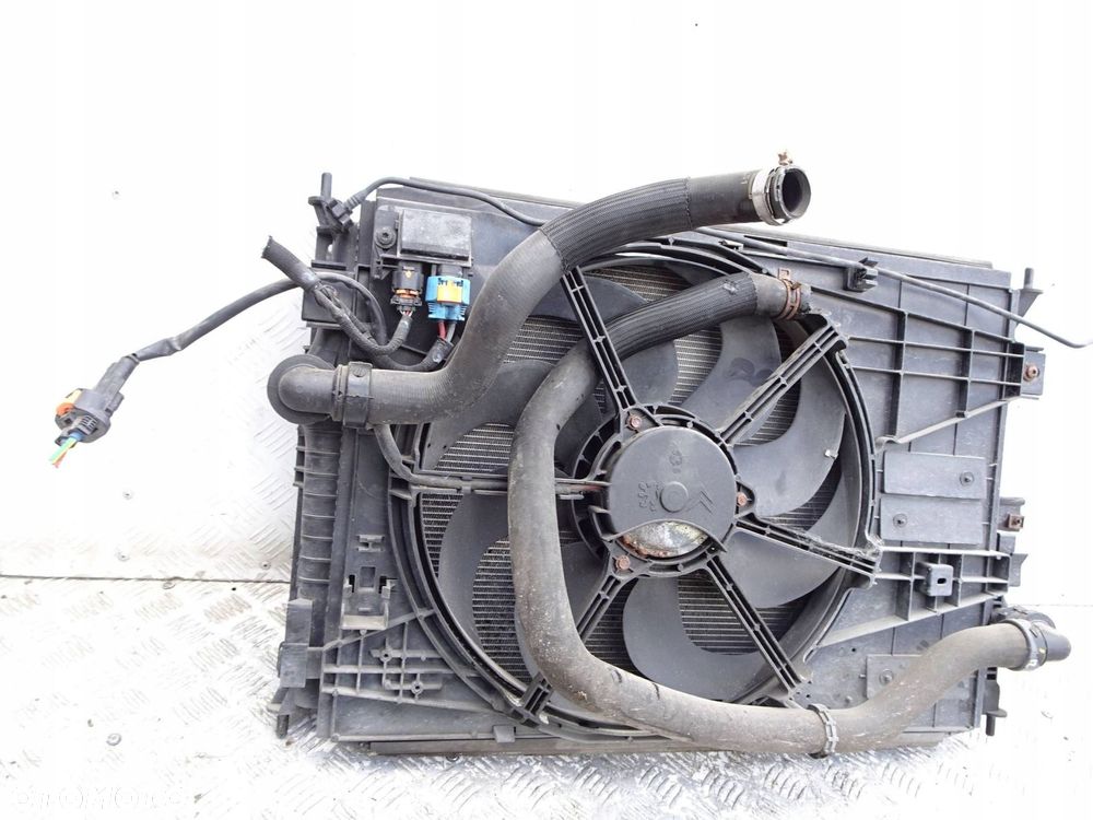 chłodnica wody + wentylator citroen c4 picasso ii 1.6 e-hdi - 7