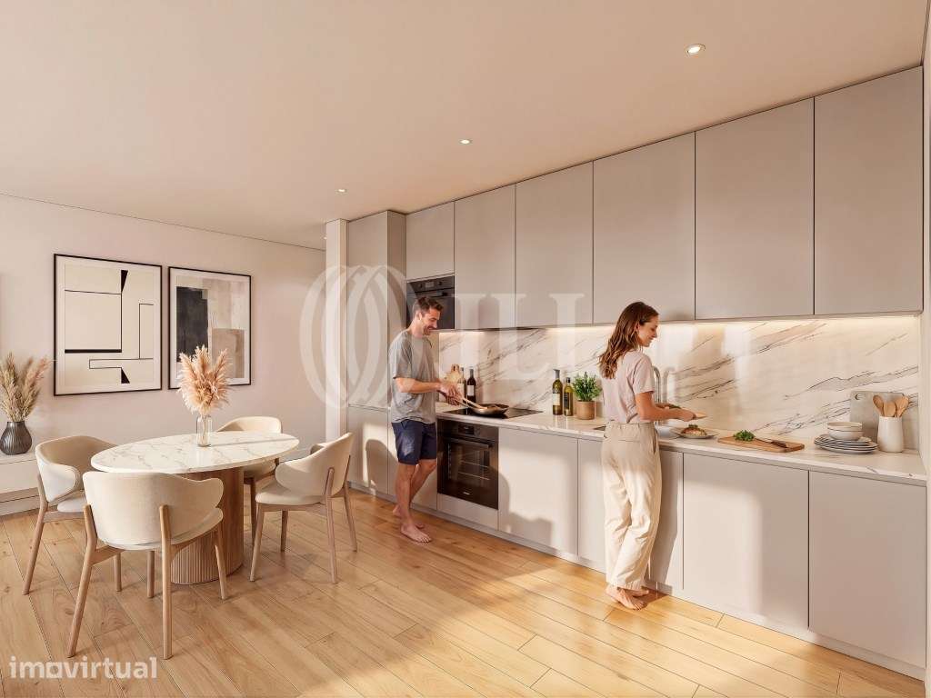 Apartamento T1, novo, no condomínio Raízes, em Gondomar, Porto - Grande imagem: 2/53