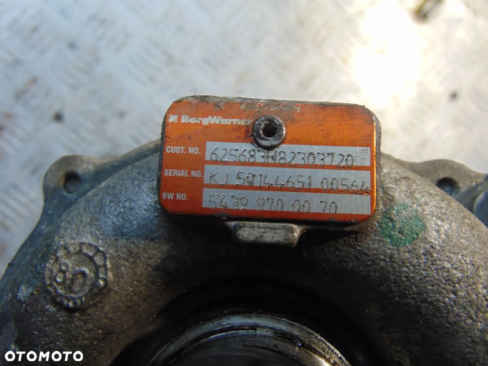 Turbosprężarka renault megane 2 1,5 dci - 4