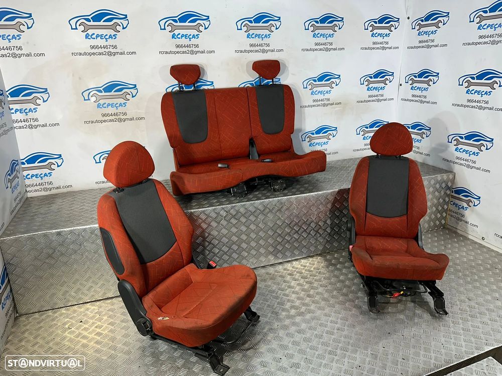 Conjunto Bancos Frente Frontais Tras Traseiros Smart ForFour 454 2004 - 2006 - 3