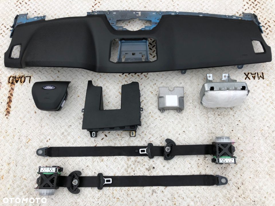 FORD RANGER DESKA KONSOLA KOKPIT PULPIT PÓŁA PARAPET AIRBAG PODUSZKI POWIETRZNE KIEROWCY PASAŻERA KOLAN PODUSZKA POWIETRZNA KOLANOWA PASY PAN naprawa regeneracja !!! KURTYNA KURTYNY AIR BAG FOTELA W FOTEL - 1