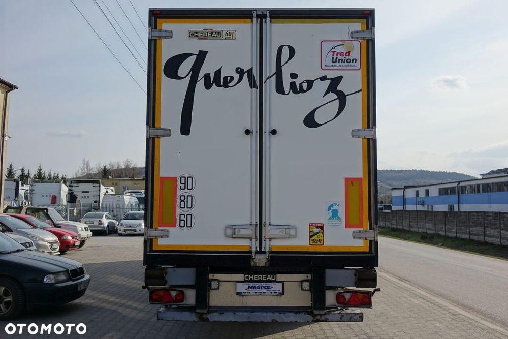 Chereau CHŁODNIA / CARRIER MAXIMA 1300 / OSIE BPW / OŚ PODNOSZONA / KOSZ NA  KOŁO ZAPASOWE - 6