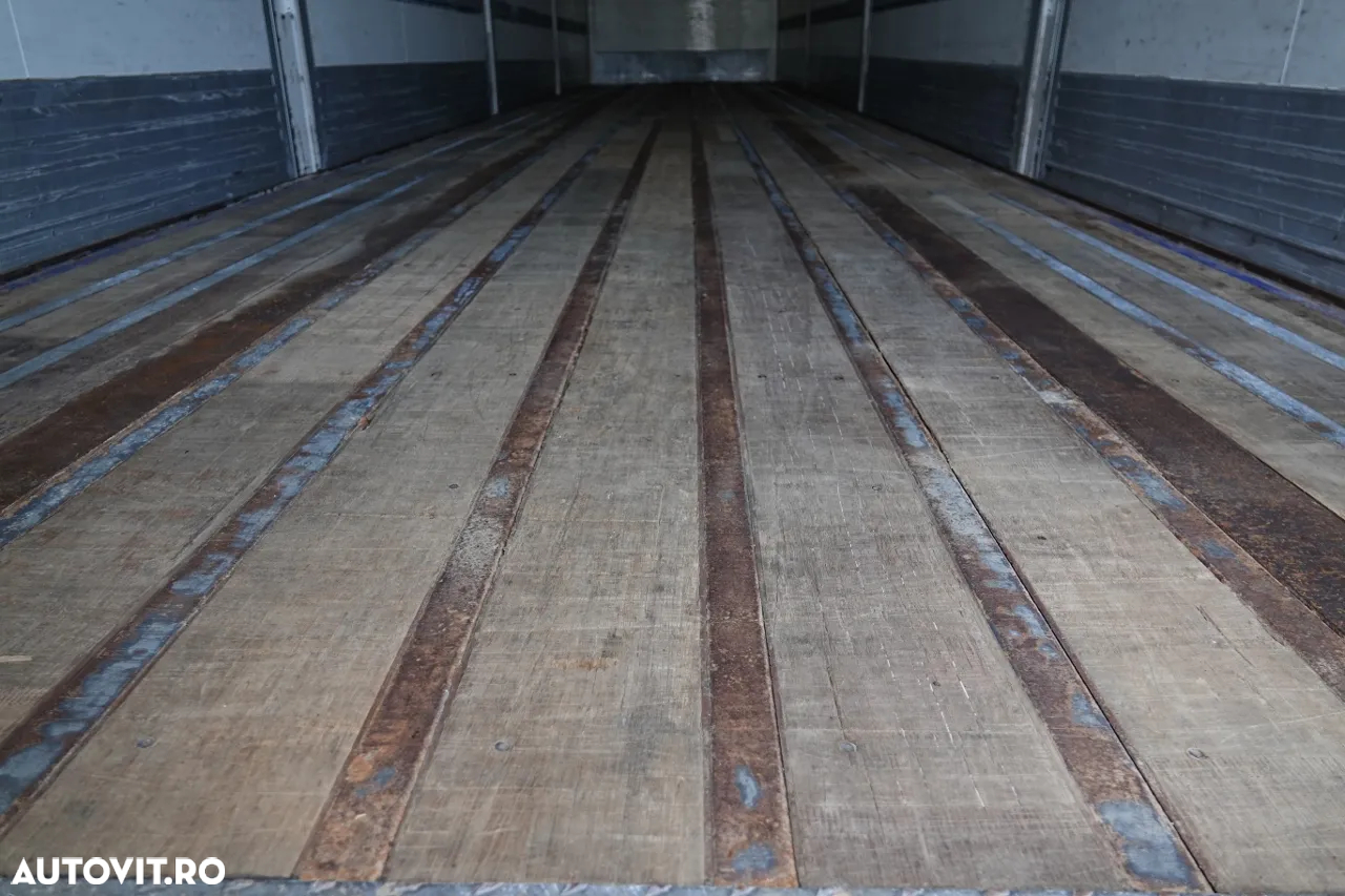 LeciTrailer CONTAINER / LADĂ / LATERALE DESCHISE / PLATĂ PUTERNICĂ PENTRU BALINĂ DE PODEA - 20