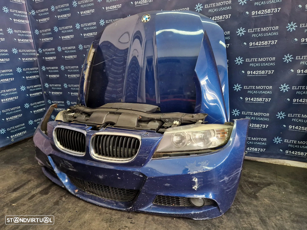Frente completa usada BMW E90 E91 LCI PACK M 320D capot parachoques guardalamas oticas radiador 318d