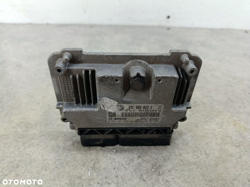 KOMPUTER, STEROWNIK VW GOLF PLUS I 03C906022K 0261201924   1.4 TSI 122KM - 7