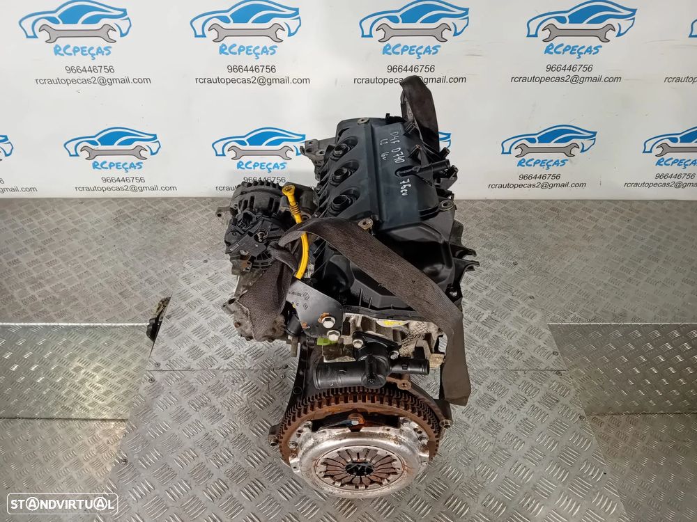 .Motor Completo Renault Clio 3 III 1.2 16v 75cv D4FD740 - 8