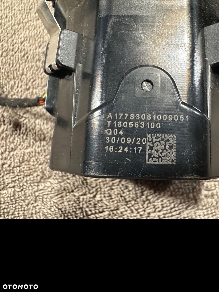 Kratki Nawiewu MERCEDES A177 W177 podświetlane KOLOROWY LED ORYGINAŁ A17783081009051 - 3