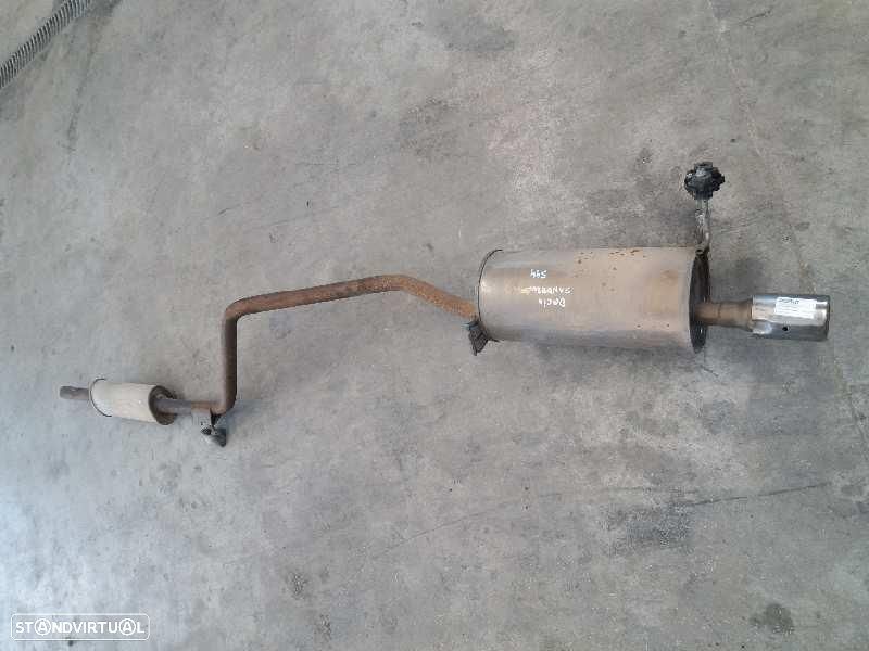TUBO DE ESCAPE TRASEIRO DACIA SANDERO - 1