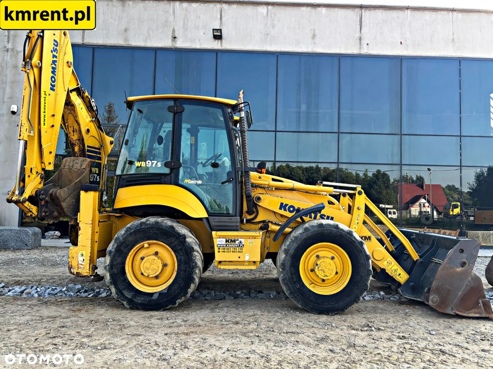Komatsu WB97S KOPARKO-ŁADOWARKA 2009R. | WB93 JCB 3CX 4CX 5CX CAT 444 434 NEW HOLLAND 115 CASE 695 590 - 5