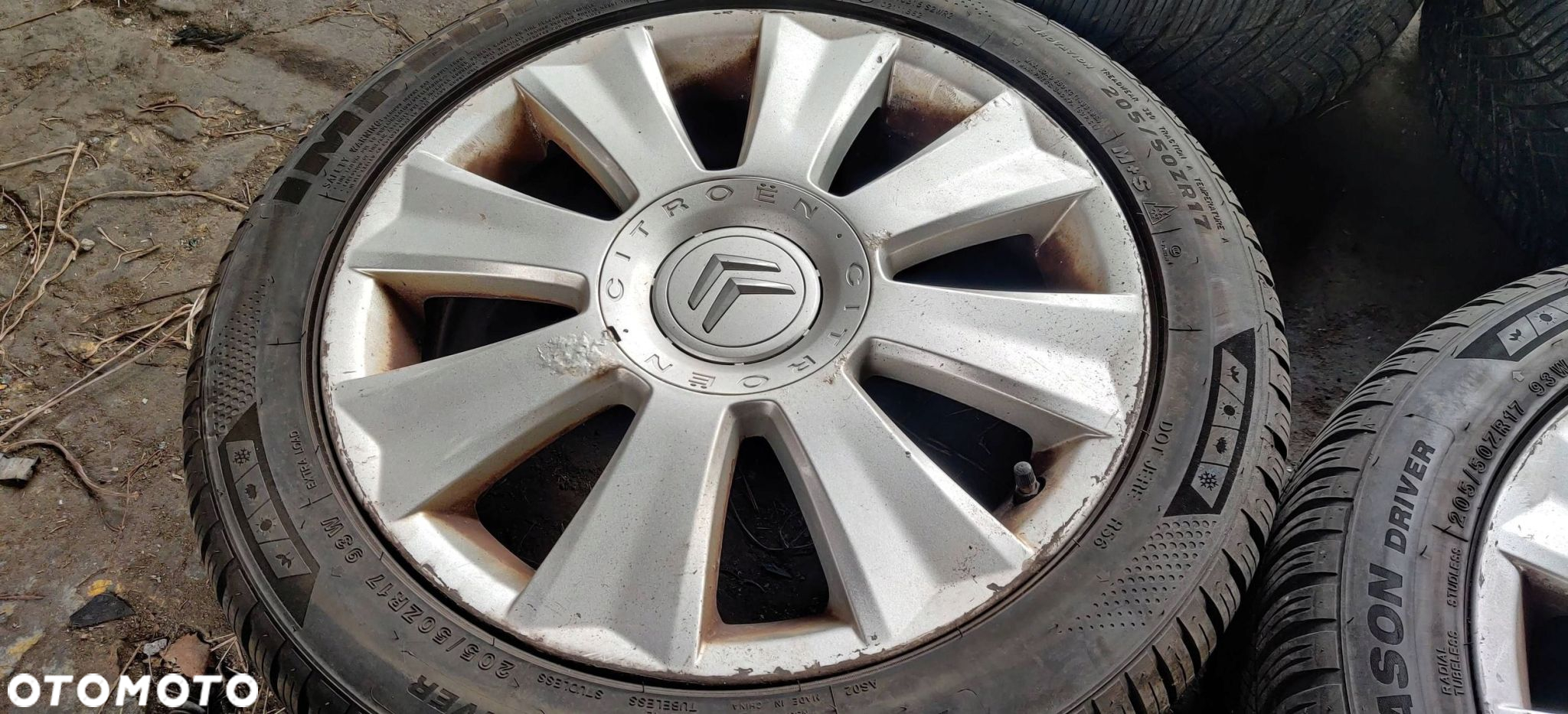 Citroen C4 I 2006 Felgi aluminiowe R17 bez opon - 5