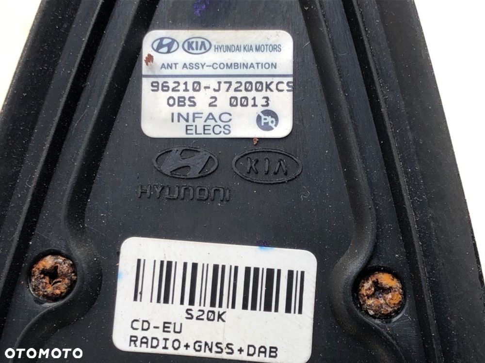 ANTENA DACHOWA REKIN  KIA CEED Sportswagon (CD) 2018 - 2022 1.4 T-GDI 103 kW [140 KM] benzyna 2018 - - 5