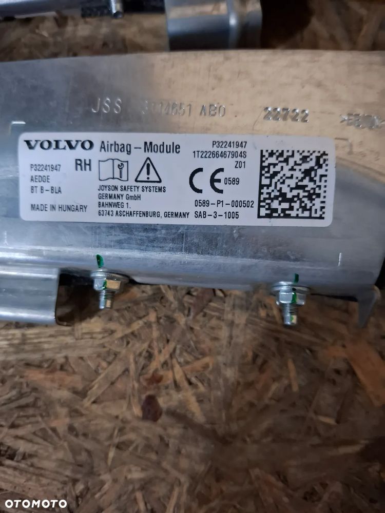 VOLVO XC60 II  Poduszka fotela lewa prawa AIRBAG 32241946  32241947 - 5