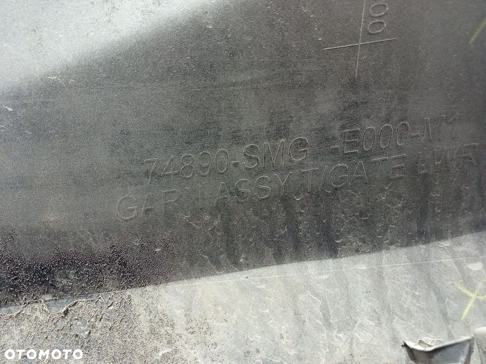 HONDA CIVIC VIII UFO HB BLENDA NAKŁADKA KLAPY BAGAŻNIKA 74890SMGE000M1 - 9