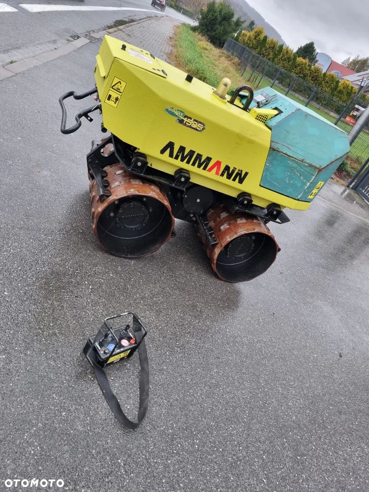 Ammann 1,6 tony Walec okołkowany Rammax 1585 sterowany z Pilot z Norwegii 890h 2016rok Silnik HATZ Zero luzów wycieków !! - 6