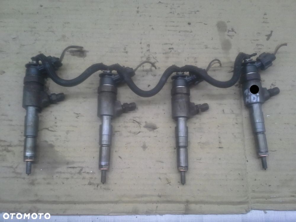 Peugeot Bipper 1.4 1.6 HDi wtryski komplet 0445110252 pompa wtryskowa 0445010102 listwa czujnik przewody komplet - 12