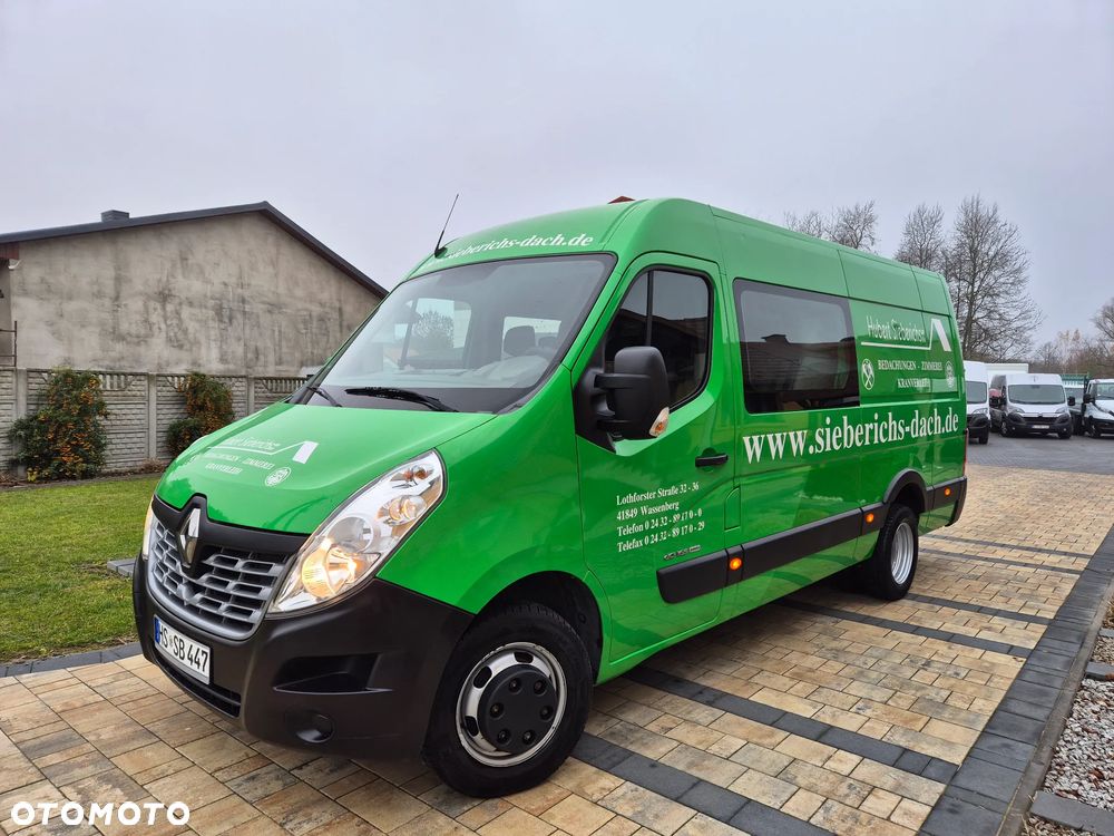 Renault MASTER MOVANO L4H2 2.3 165KM BRYGADÓWKA 6 OSÓB KLIMA SPROWADZONY - 1