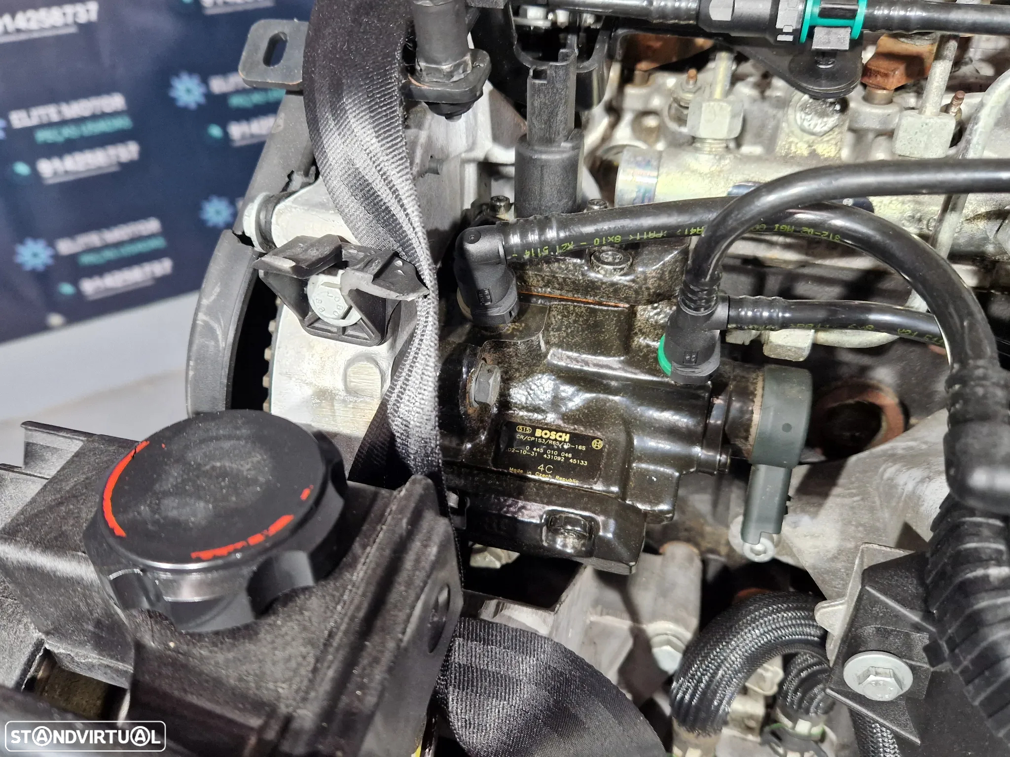 Motor usado RHY PEUGEOT PARTNER 2.0 HDI 90CV BOSCH BERLINGO XSARA 206 307 406 - 3