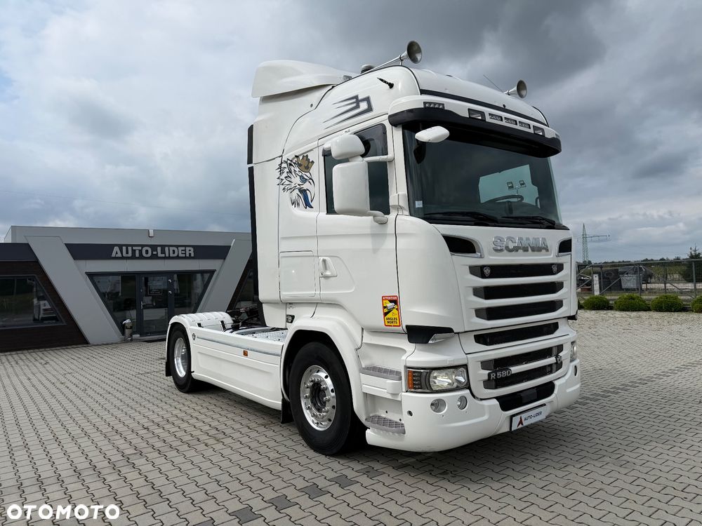 Scania R580 / V8 / PRZÓD TYL PODUSZKA / HYDRAULIKA / Z FRANCJI / STAN BDB / / / - 3