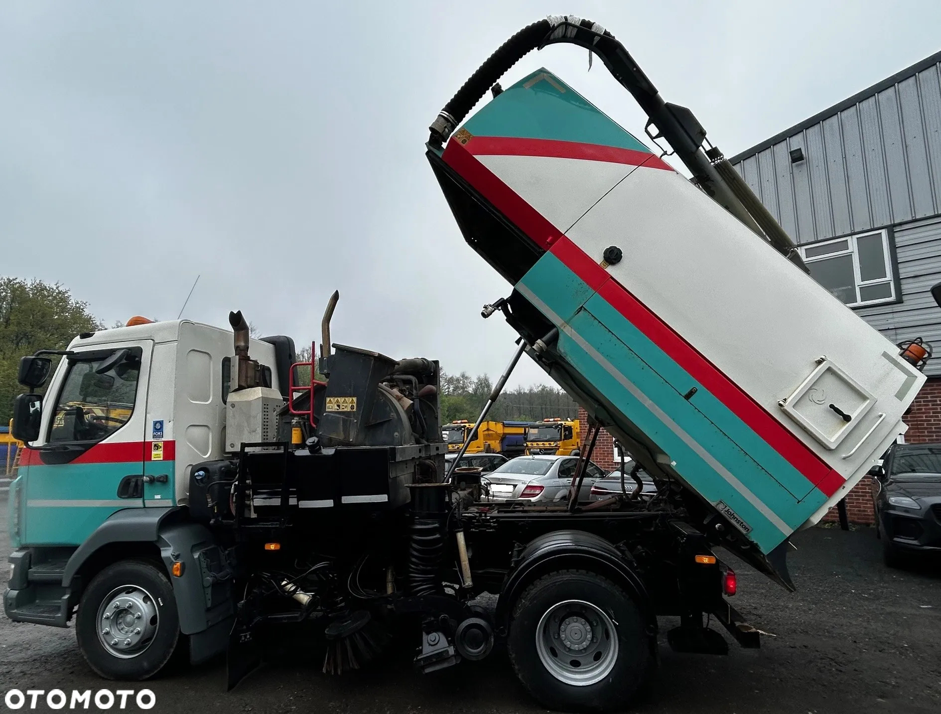 DAF LF 4x2 zamiatarka Johnston VT651 , sprzedaż, wynajem - 3