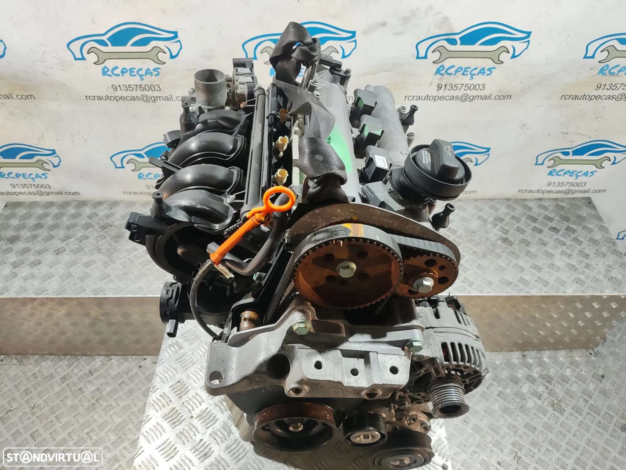 Motor Completo VWAG VW Volkswagen Polo IV 4 9N 1.4i 16v 75cv BKY - 4
