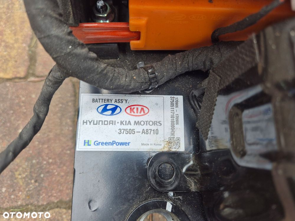 bateria kia optima iv 2.0 phev 37505-a8710 - 3