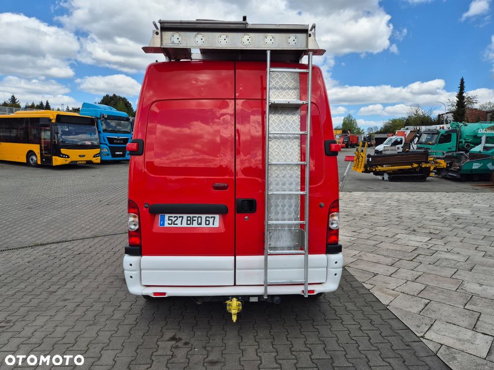 Renault Master 2.5 DCi 120 / STRAŻ POŻARNA / AUTO POŻARNICZE / 4 MIEJSCA / BEZWYPADKOWY / ORYGINALNY PRZEBIEG / DRABINA / ORYGINALNA ZABUDOWA / IDEALNY DO OSP LUB PSP / STAN IDEALNY - 8
