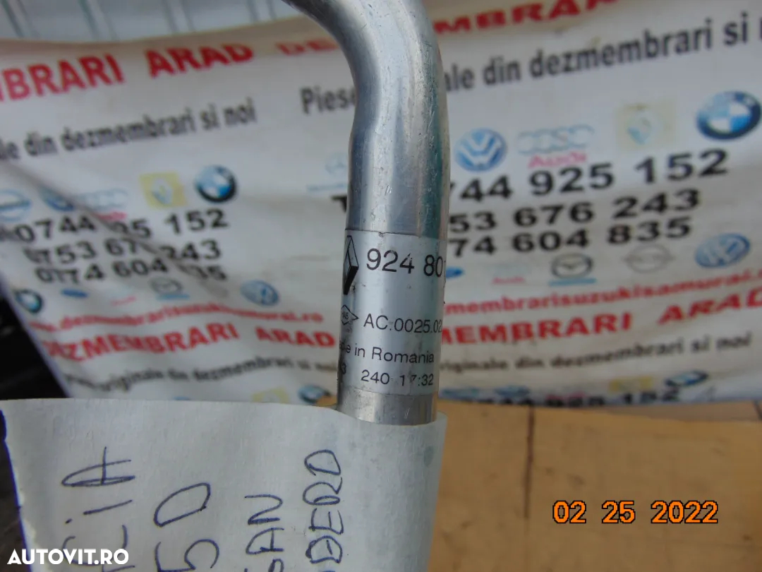 Conducta clima Dacia 1.5 Logan 2 sandero 2 MCV  2 - 2