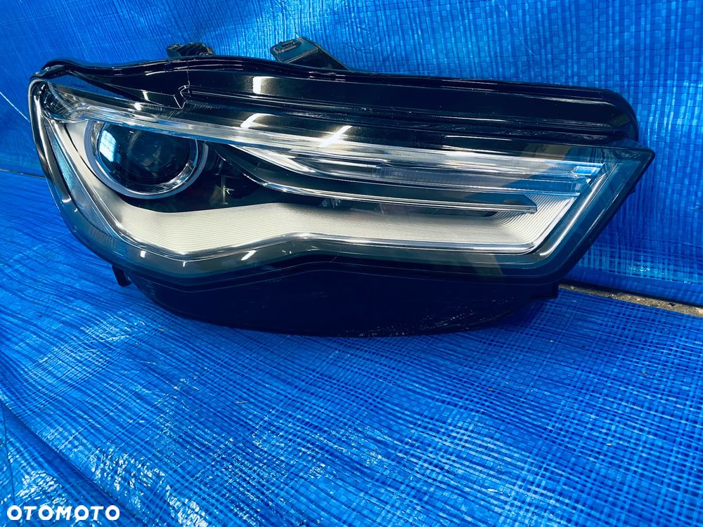 AUDI A6 C7 LIFT LAMPA PRAWA PRAWY PRZÓD PRZEDNIA XENON KSENON LED HELLA 4G0941044F EUROPA ORYGINAŁ - 8