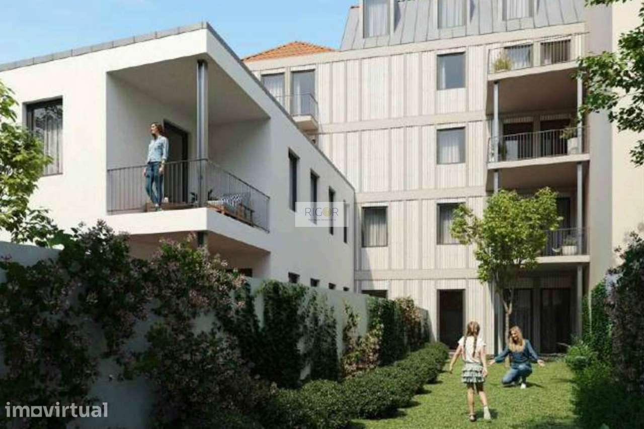 Apartamento T2+1 com terraço e varanda em construção a Cedofeita. - Grande imagem: 2/7