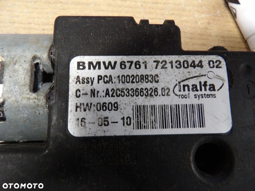 BMW - F25,X3 - SILNICZEK - MECHANIZM SZYBERDACHU - 7213044 - 2