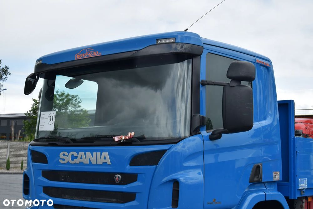 Scania P250 / EURO 6 / SKRZYNIA 7.8 M / WINDA DHOLLANDIA / PODUSZKI NA TYLNEJ OSI / RETARDER / KLIMA / TEMPOMAT / SERWISOWANY / SPROWADZONY - 10
