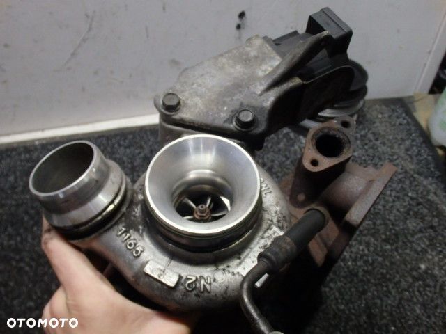 KOMPLETNA TURBINA Z NASTAWNIKIEM CZUJNIKIEM CIŚNIENIA I KOLEKTOREM N47 BMW E90 E60 8506893 RAF-AUTO - 2