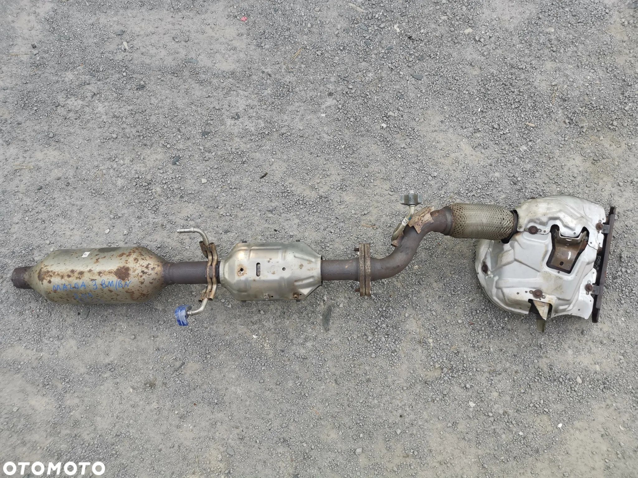 Katalizator Mazda 3 BM 2.0 Skyactive DPF FAP PE02 - 1