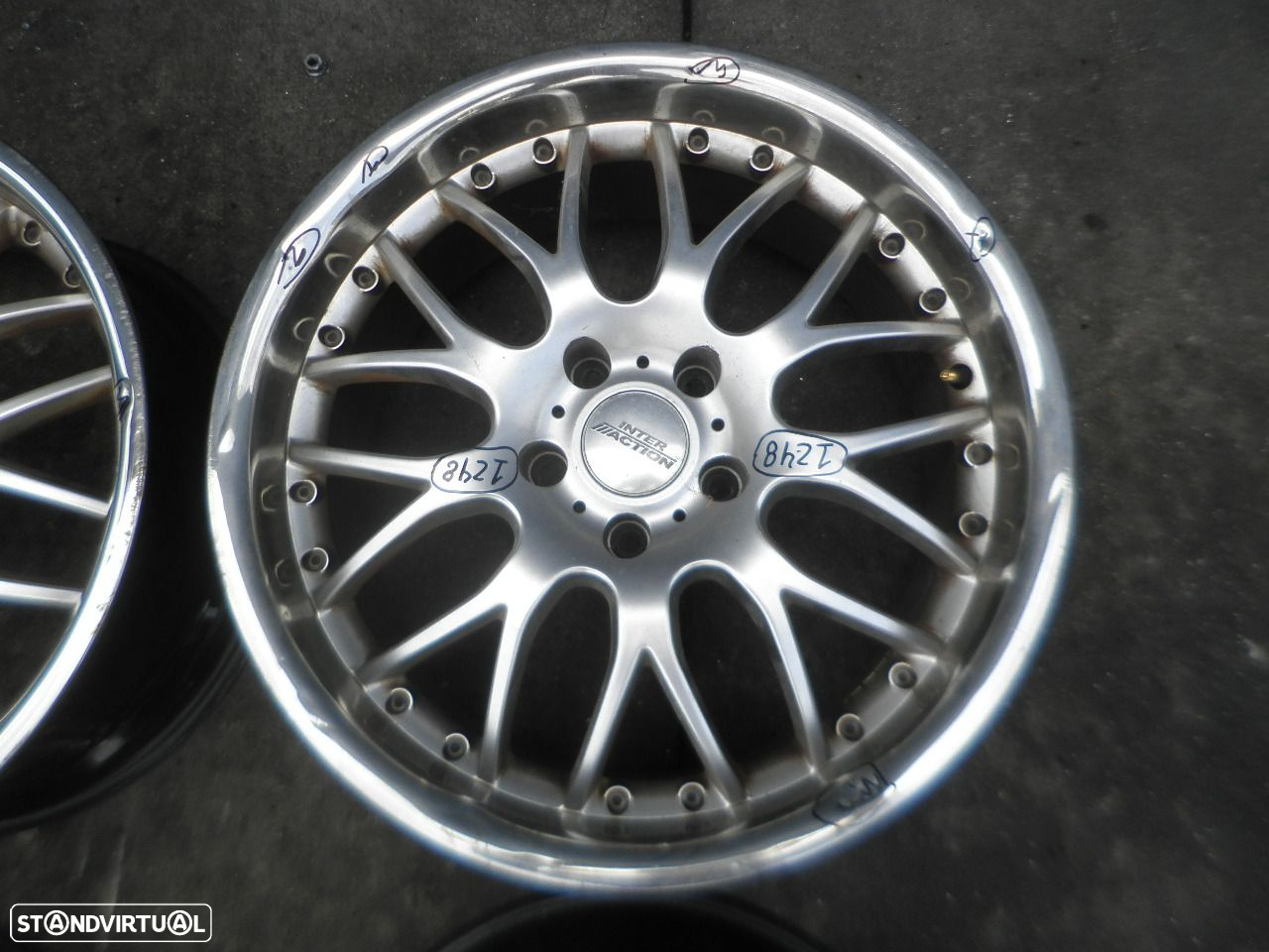 Jogo De Jantes Jgjant1248 VW TOUAREG 2003 2.5 TDI 174CV 5P AZUL ET40 8X19 5X120 71.8MM - 4
