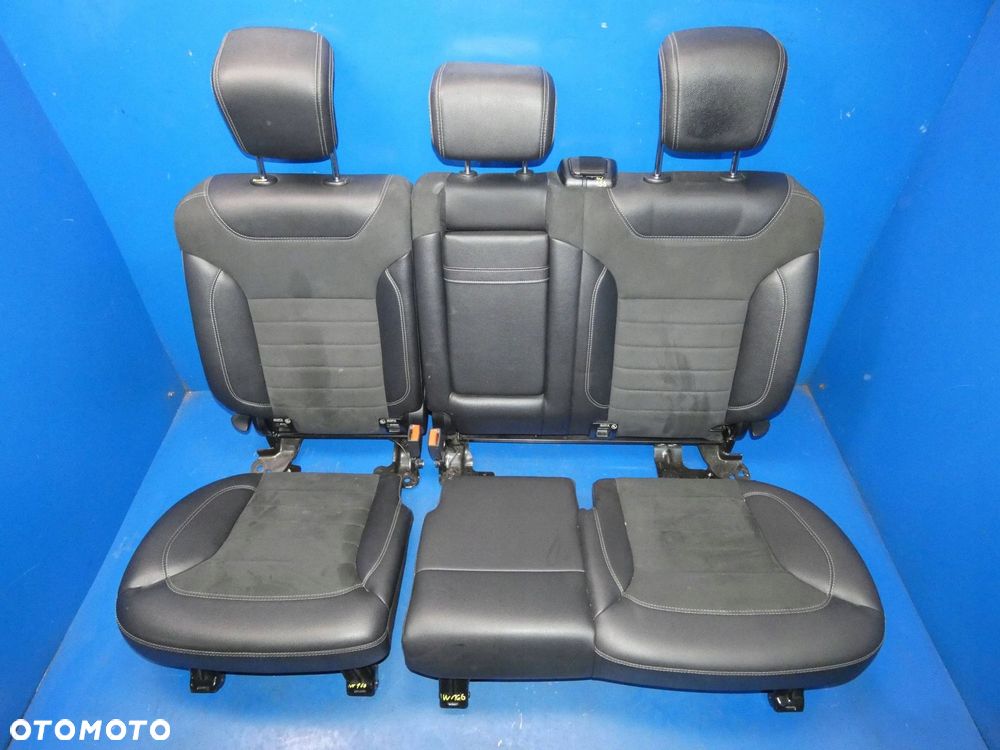 MERCEDES ML W166 GLE KANAPA FOTELE TYŁ KOMPLET - 4