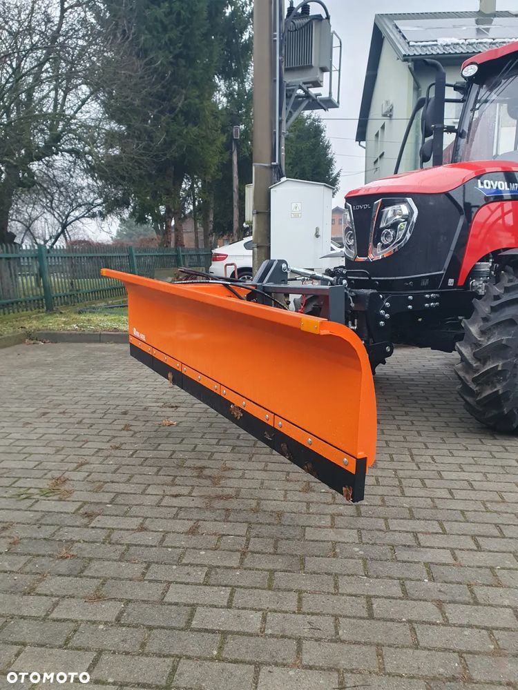 Pług do śniegu 3m hydrauliczny do tuza masywny profesjonalny do ciągnika - 8