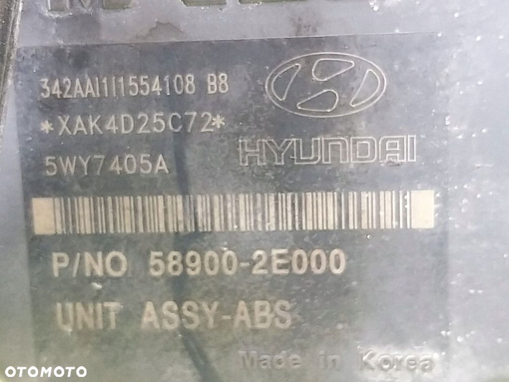 Pompa ABS Hyundai Tucson I 2004-2009 589002E000 BH60103400 ORYGINAŁ - 7