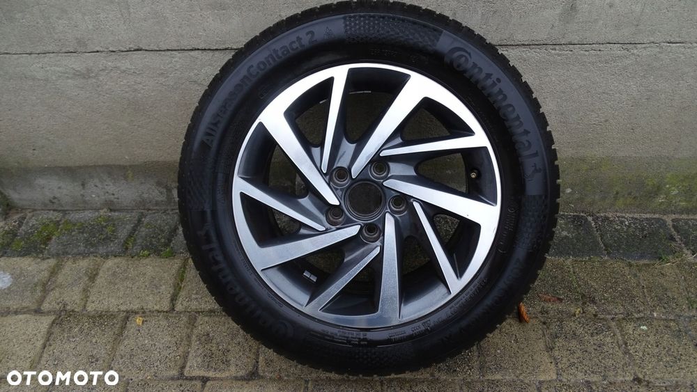 vw touran 5ta 6.5jx16h2 et48 5x112 - felga - 1