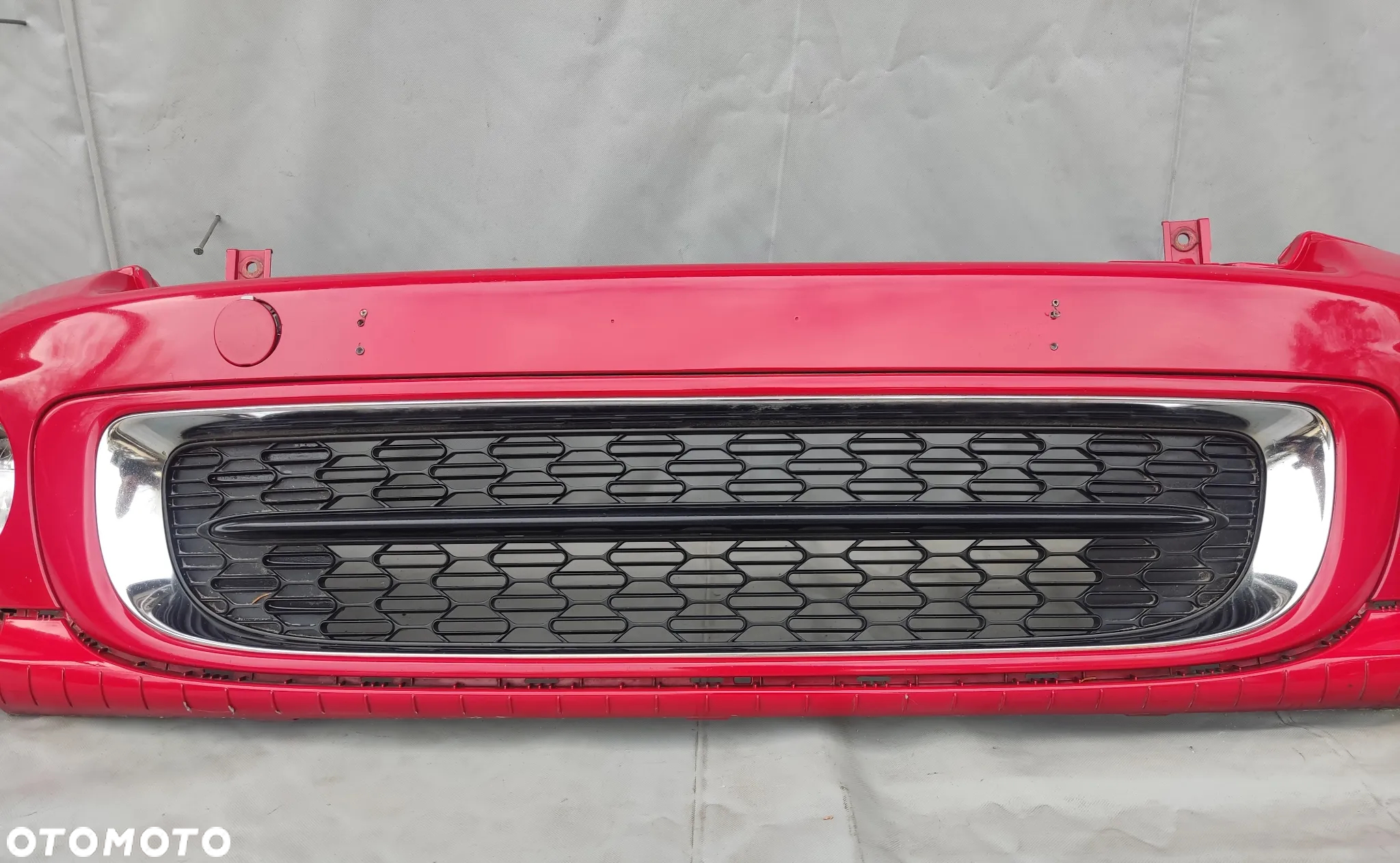 MINI COOPER R56 ZDERZAK PRZEDNI HALOGENY KRATKA GRILL - 4