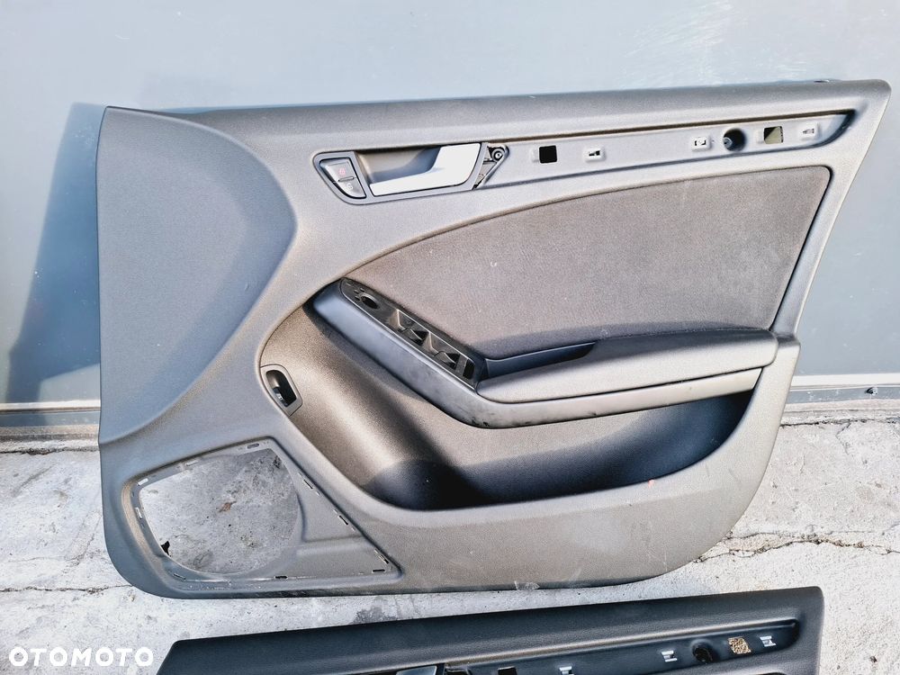 Fotele Kanapa Oparcie Boczki Welur Audi A4 B8 Sedan - 23