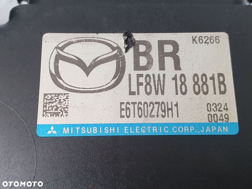 STEROWNIK SILNIKA Mazda 3 2.0 i LF8W18881B Mitsubishi E6T60279H1 - 2